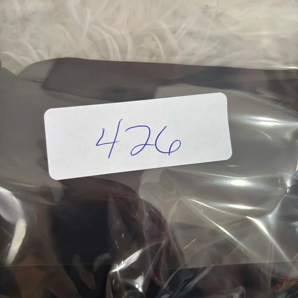 REVOLVE SUPERDOWN Womens Sheer Annie Button Up Top Size Small Black Feathers - Picture 9 of 9